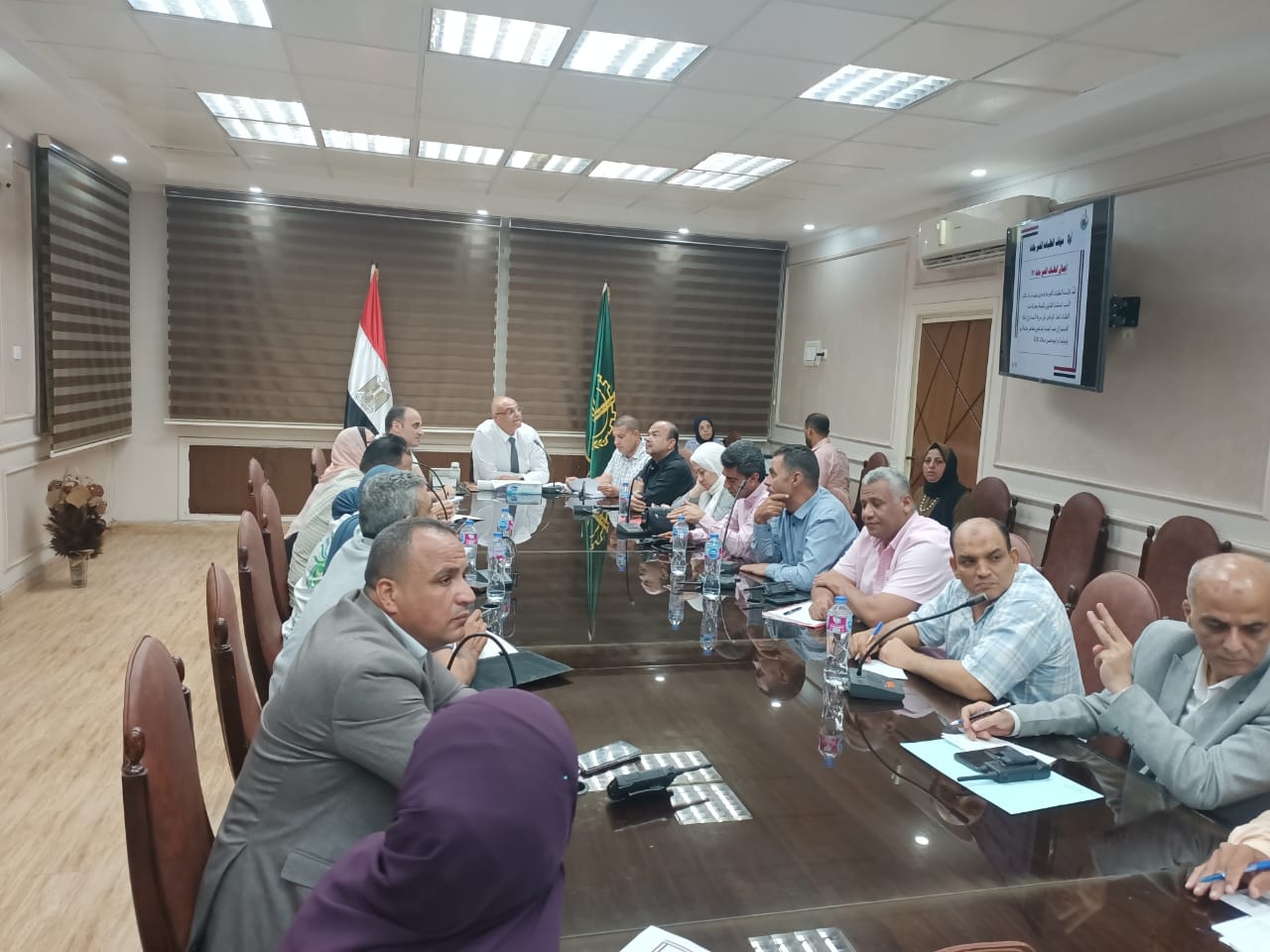 محافظ القليوبية يعقد اجتماعا لمتابعة ملف تقنين الوضع على أملاك الدولة