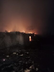 اندلاع حريق في منزل بالقليوبية دون خسائر بشرية - صور