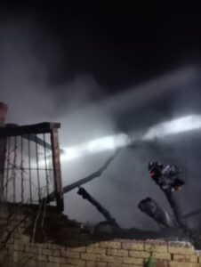 اندلاع حريق في منزل بالقليوبية دون خسائر بشرية - صور