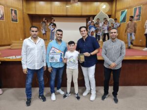 اكاديميه الشبان تكرم ابنائها الحاصلين علي بطولات