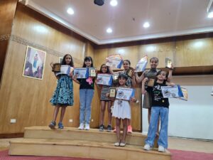 اكاديميه الشبان تكرم ابنائها الحاصلين علي بطولات