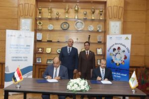 توقيع مذكرة تفاهم بين جامعة بنها وهيئة الشبان بالقليوبية بحضور محافظ القليوبية
