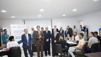 رئيس جامعة بنها يتفقد سير العملية التعليمية والمراكز والوحدات بكلية الهندسة بشبرا