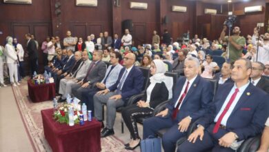 محافظ القليوبية ورئيس جامعة بنها يشاركا في احتفالية ذكرى نصر أكتوبر بهيئة الشبان ببنها محافظ القليوبية ورئيس جامعة بنها يشاركا في احتفالية ذكرى نصر أكتوبر بهيئة الشبان ببنها
