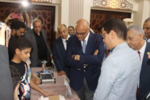 علماء المستقبل" محافظ القليوبية ورئيس جامعة بنها يشيدان بمستوي طلاب شبان بنهاالمبتكرين،مفاجأ من المحافظ ورئيس الجامعة