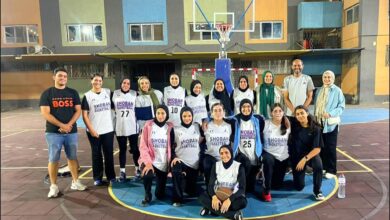 مشوار فريق كرة السلة الدرجة الاولي سيدات في بطولة المنطقة مشوار فريق كرة السلة الدرجة الاولي سيدات في بطولة المنطقة