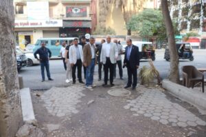 محافظ القليوبية يتفقد مشروعات الرصف ويتابع منظومة النظافة والإشغالات بشبرا الخيمة