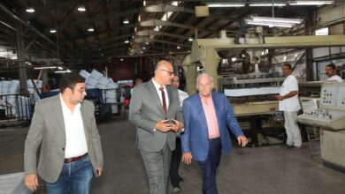 محافظ القليوبية في زيارة لمجموعة كريازي بالعبور التوسع في توطين الصناعة المحلية وتقليل الفجوة الاستيرادية محافظ القليوبية في زيارة لمجموعة كريازي بالعبور التوسع في توطين الصناعة المحلية وتقليل الفجوة الاستيرادية