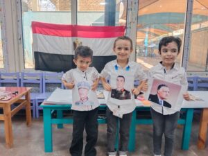 "فخور بوطني " نشاط مميز لطلاب مرحلة رياض الاطفال بشبان بنها للاحتفال بانتصارات اكتوبر