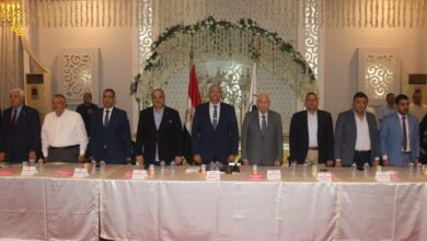 محافظ القليوبية يضع حجر الأساس لعدد من المشروعات التنموية بنادي العبور الرياضي
