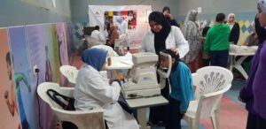 ضمن مبادرة "بداية" .. جامعة بنها تنظم قافلة طبية متخصصة في أمراض العيون بميت نما