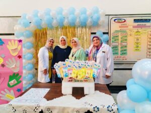 التأمين الصحي يحتفل بفعاليات اليوم العالمي لنظافة الأيدي بمستشفى بنها النموذجي