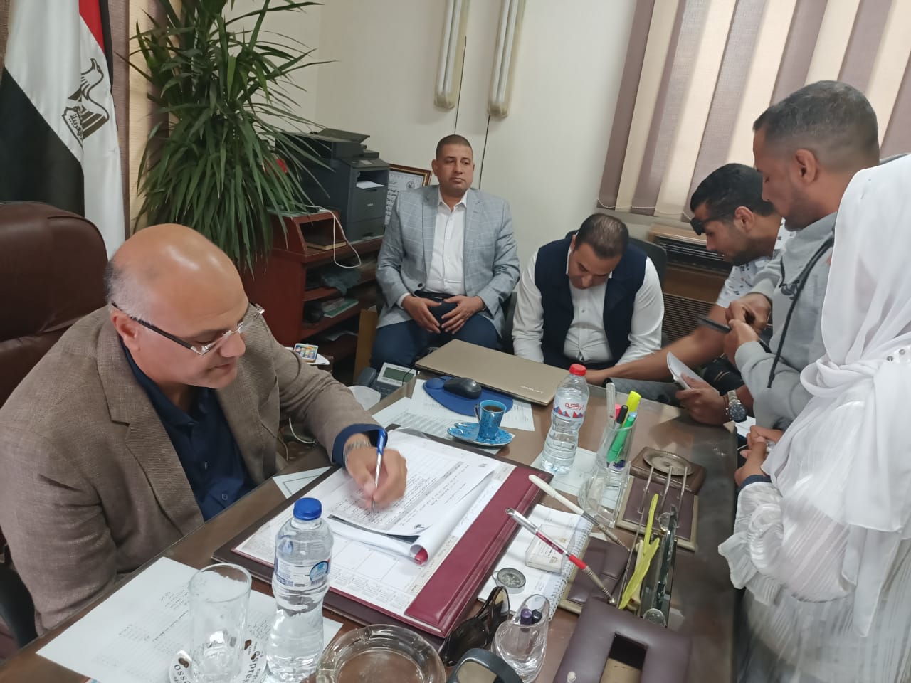 تشكيل لجنة للمرور على المدارس المقام بها صيانة للتأكد من معايير السلامة الإنشائية بالقليوبية