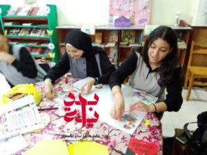الخط العربي و اساسيات اللغة الانجليزية وورش عمل، يوم مميز من بداية بشبان بنها