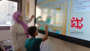 الخط العربي و اساسيات اللغة الانجليزية وورش عمل، يوم مميز من بداية بشبان بنها