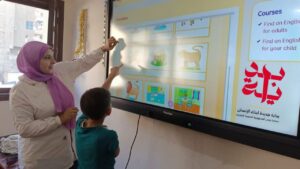 الخط العربي و اساسيات اللغة الانجليزية وورش عمل، يوم مميز من بداية بشبان بنها