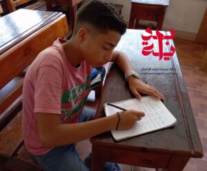 الخط العربي و اساسيات اللغة الانجليزية وورش عمل، يوم مميز من بداية بشبان بنها