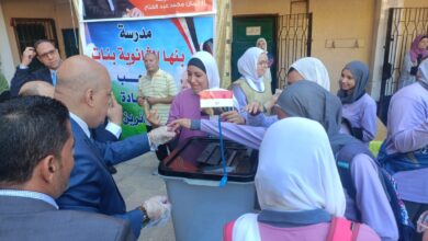 انطلاق برامج التوعية بأهمية المشاركة الانتخابية وتعزيز وعي الطلاب بمعنى الديمقراطية بمدارس القليوبية