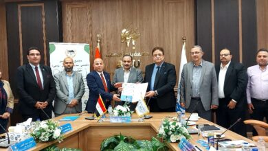 بروتوكول تعاون بين جامعة بنها الأهلية ومجمع عمال مصر لدعم التدريب وريادة الأعمال