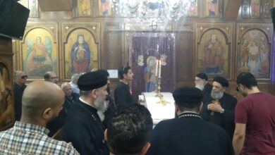 أهالي بنها يشيعون جنازة زغلول وهبة صائد الطائرات