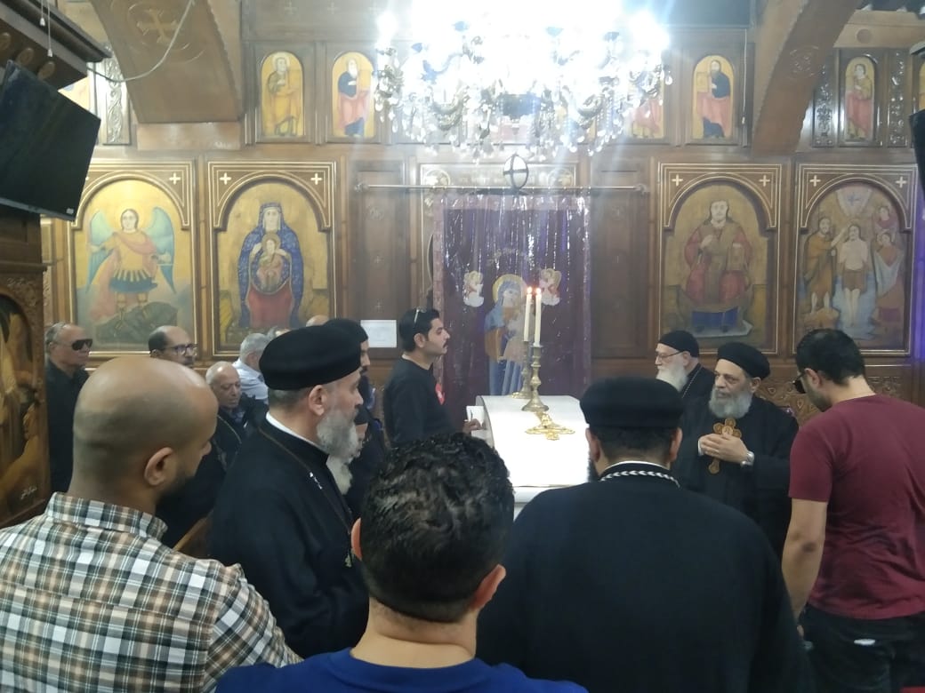 أهالي بنها يشيعون جنازة زغلول وهبة صائد الطائرات