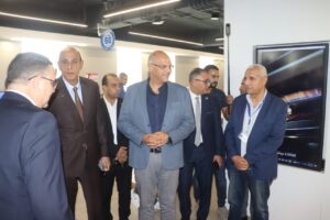 محافظ القليوبية يفتتح عيادة التأمين الصحي بمجمع مصانع العربي ببنها