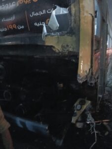 إصابة 6 أشخاص في حادث تصادم بكوبري عرابي في شبرا الخيمة (صور)