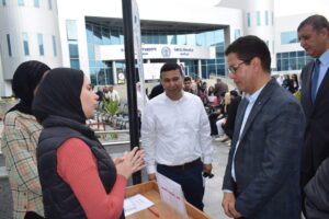 رئيس جامعة بنها يفتتح مهرجان "حان وقت الإبداع" بمقر الجامعة بالعبور