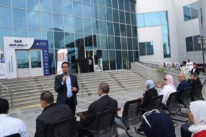 رئيس جامعة بنها يفتتح مهرجان "حان وقت الإبداع" بمقر الجامعة بالعبور