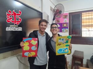 رسم وتلوين وطباعة صور .. شبان بنها تنفذ يوم مميز ضمن مبادرة "بداية"