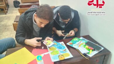 رسم وتلوين وطباعة صور .. شبان بنها تنفذ يوم مميز ضمن مبادرة "بداية" رسم وتلوين وطباعة صور .. شبان بنها تنفذ يوم مميز ضمن مبادرة "بداية"