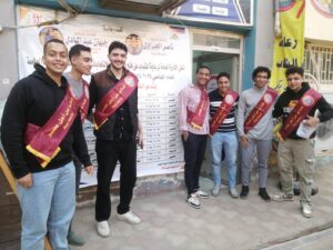 رئيس جامعة بنها يتابع بدء انطلاق فعاليات انتخابات الاتحادات الطلابية (صور)