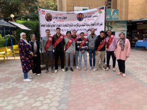 رئيس جامعة بنها يتابع بدء انطلاق فعاليات انتخابات الاتحادات الطلابية (صور)