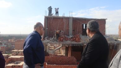محافظ القليوبية يشهد إزالة 4 طوابق مخالفة في برج غير مرخص بطوخ محافظ القليوبية يشهد إزالة 4 طوابق مخالفة في برج غير مرخص بطوخ