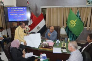 محافظ القليوبية يعقد اللقاء الاسبوعي بكفر شكر لحل مشاكل المواطنين