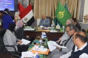 محافظ القليوبية يعقد اللقاء الاسبوعي بكفر شكر لحل مشاكل المواطنين