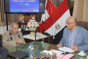 محافظ القليوبية يعقد اللقاء الاسبوعي بكفر شكر لحل مشاكل المواطنين