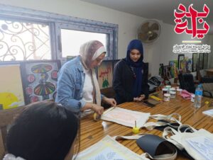 طباعة علي القماش..ورشة عمل من مبادرة "انت قدها" بهيئة الشبان والتضامن بالقليوبية
