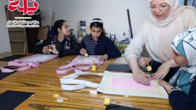 طباعة علي القماش..ورشة عمل من مبادرة "انت قدها" بهيئة الشبان والتضامن بالقليوبية