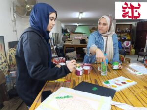 طباعة علي القماش..ورشة عمل من مبادرة "انت قدها" بهيئة الشبان والتضامن بالقليوبية