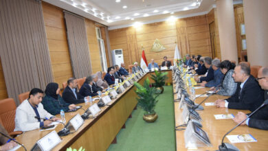 محافظ القليوبية ورئيس جامعة بنها يترأسان اجتماع مجلس إدارة مشروع مستشفي بنها الجامعي الجديد محافظ القليوبية ورئيس جامعة بنها يترأسان اجتماع مجلس إدارة مشروع مستشفي بنها الجامعي الجديد
