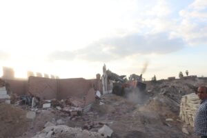 محافظ القليوبية: إزالة 650 حالة مقابر مخالفة بمدينة الخانكة