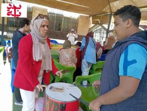 موسيقي وألحان تضفي جمالا لمبادرة "انت قدها" بهيئة الشبان والتضامن بالقليوبية