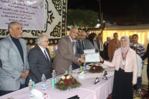 محافظ القليوبية يكرم أبطال السباحة والخماسي الحديث والكونغفو بنادي بنها الرياضي