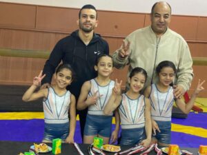 فرشات الشبان في الجمباز الفني يتصدرن منصات التتويج