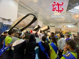 شبان بنها في زيارة لمتحف القوات الجوية ضمن بداية، صور