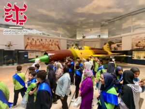 شبان بنها في زيارة لمتحف القوات الجوية ضمن بداية، صور