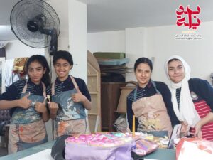 طباعة علي الخشب..ورشة عمل من مبادرة “انت قدها” بهيئة الشبان والتضامن بالقليوبية