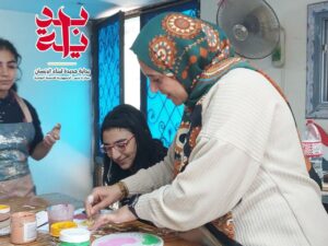 طباعة علي الخشب..ورشة عمل من مبادرة “انت قدها” بهيئة الشبان والتضامن بالقليوبية