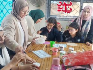 طباعة علي الخشب..ورشة عمل من مبادرة “انت قدها” بهيئة الشبان والتضامن بالقليوبية